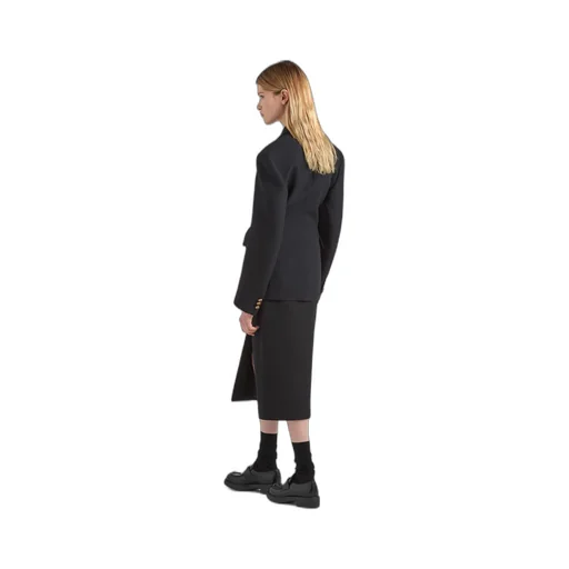 Double Breasted Long Sleeved Blazer