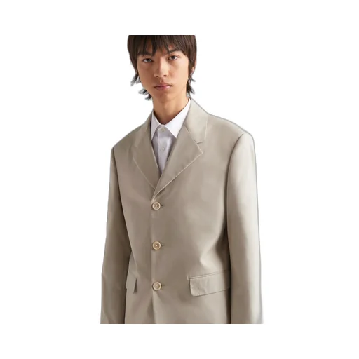 Single-Breasted Long-Sleeved Jacket
