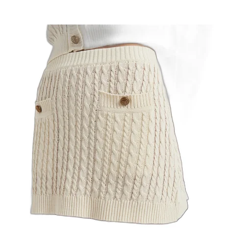 Knitted Mini Skirt