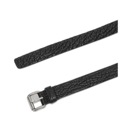Calf-Leather Textured Belt
