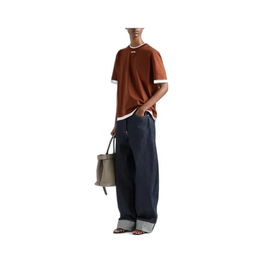 Layered Crewneck T-Shirt