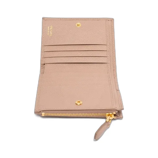 Logo Plaque Bi-Fold Wallet