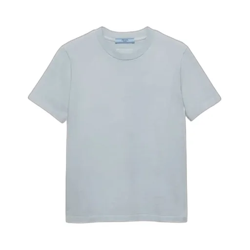 Triangle-Logo Crewneck T-Shirt