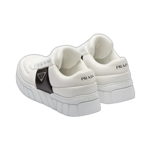 Padded Nappa Leather Sneakers