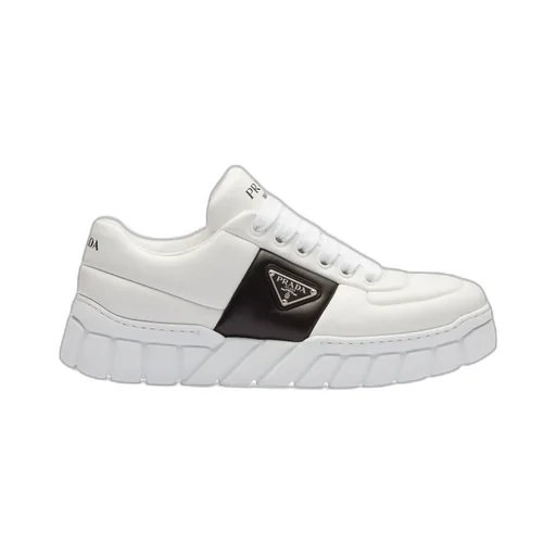 Padded Nappa Leather Sneakers
