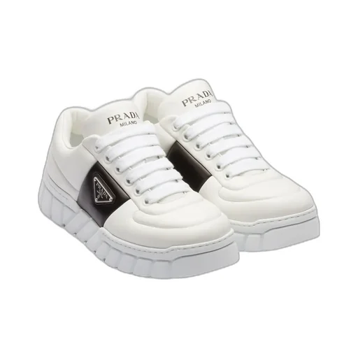 Padded Nappa Leather Sneakers