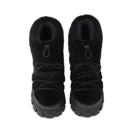 Logo Plaque Ankle Boots