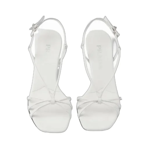 Heeled Leather Sandals