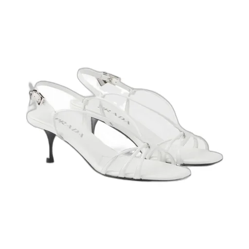 Heeled Leather Sandals