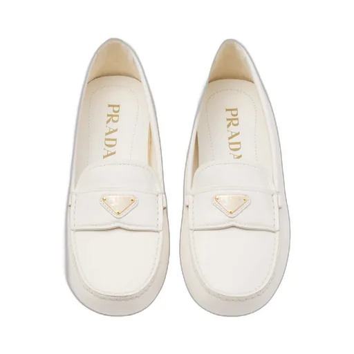 Buckskin-Print Embossed Driving Shoes