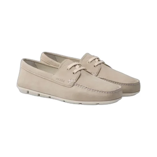 Round-Toe Driving Shoes
