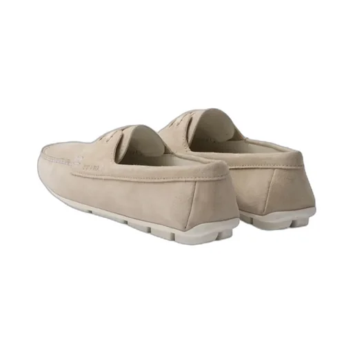 Round-Toe Driving Shoes