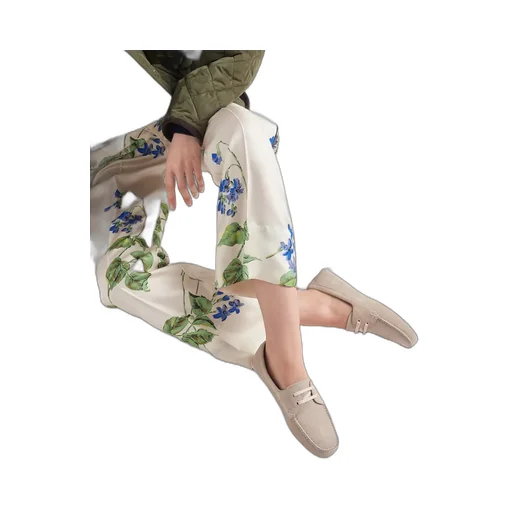 Round-Toe Driving Shoes