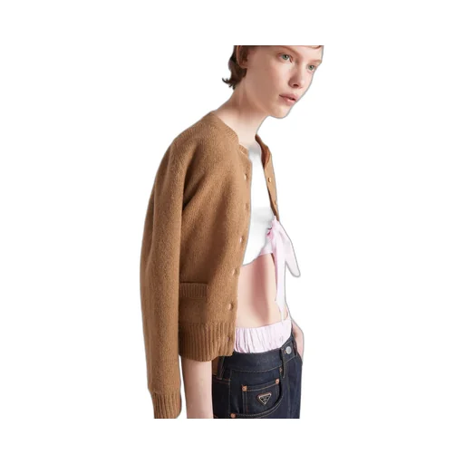 Checked Cotton Bandeau Top