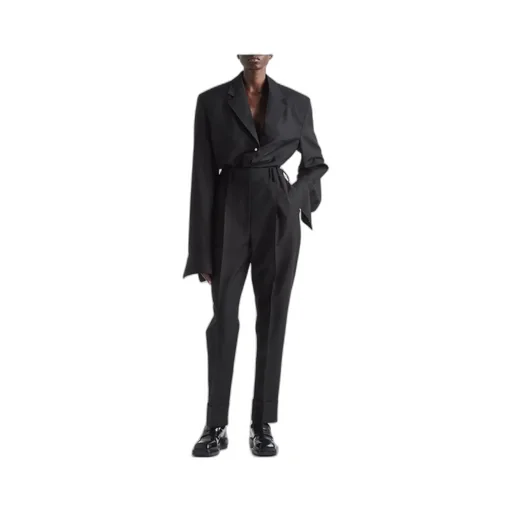 Long-Sleeved Single-Breasted Shirt Jacket