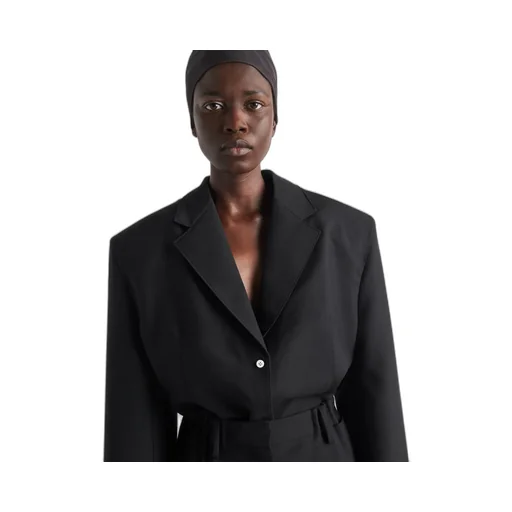 Long-Sleeved Single-Breasted Shirt Jacket