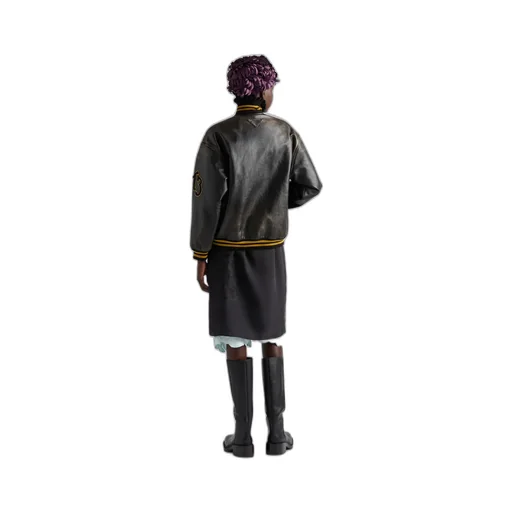 Leather Bomber Jacket