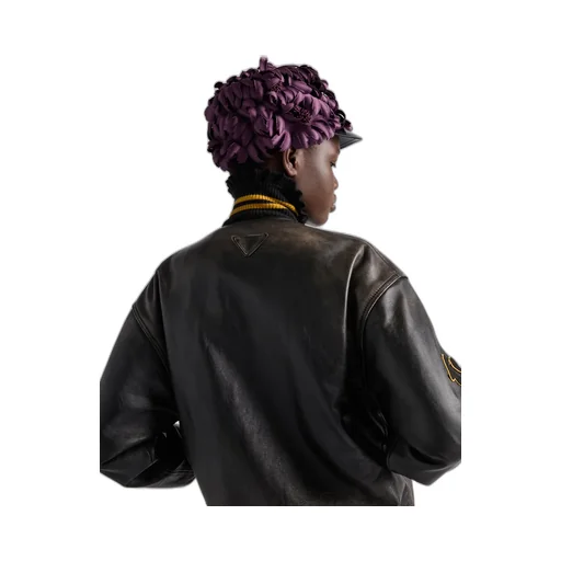 Leather Bomber Jacket