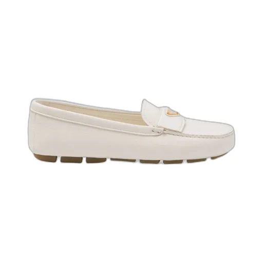 Buckskin-Print Embossed Driving Shoes