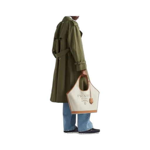 Logo-Detailed Large Top Handle Bag