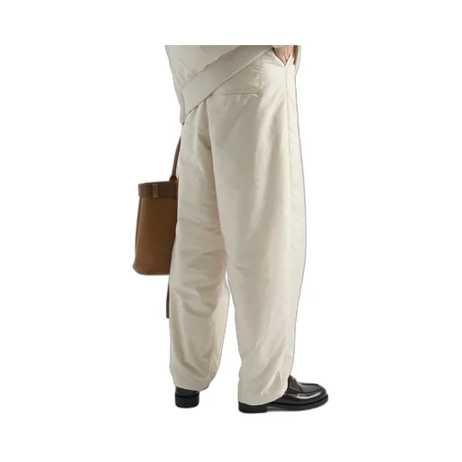 Triangle-Logo Elasticated Waistband Trousers