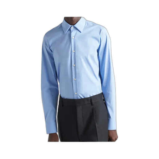 Long Sleeved Curved Hem Shirt