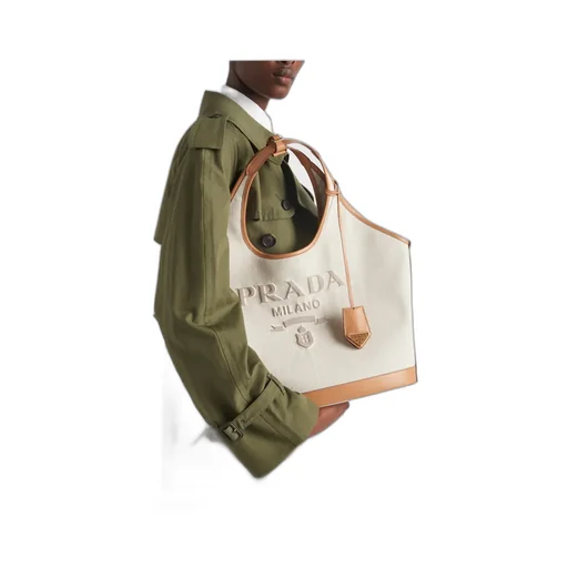Logo-Detailed Large Top Handle Bag