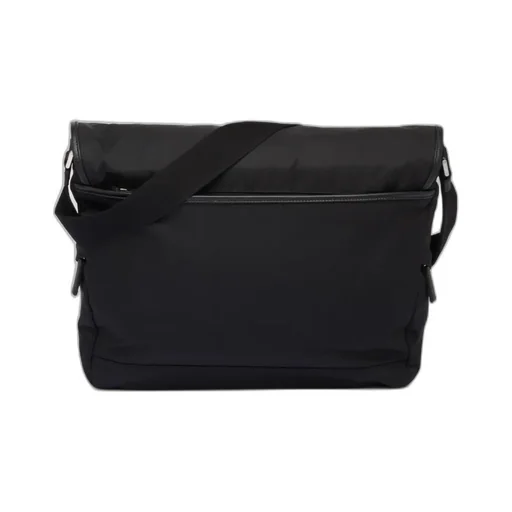 Re-Nylon And Saffiano Leather Shoulder Bag