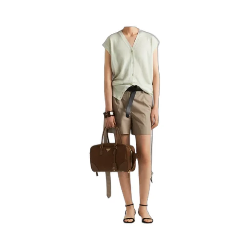 V-Neck Button-Up Vest