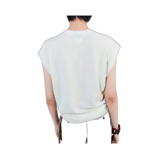V-Neck Button-Up Vest