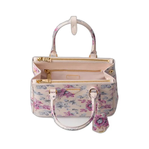 Galleria Printed Saffiano Leather Bag