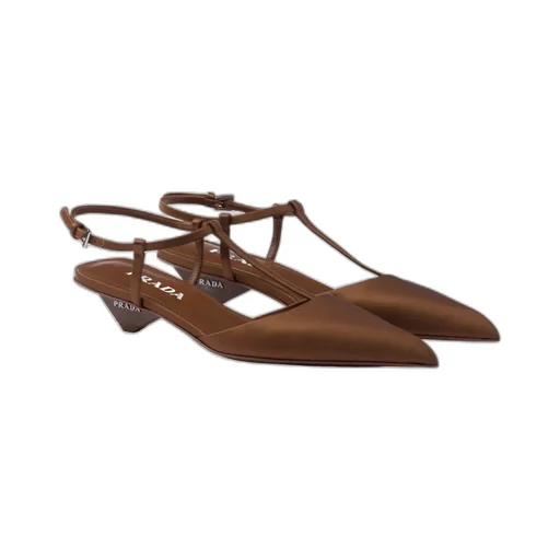 Pointed-Toe Slingback Pumps