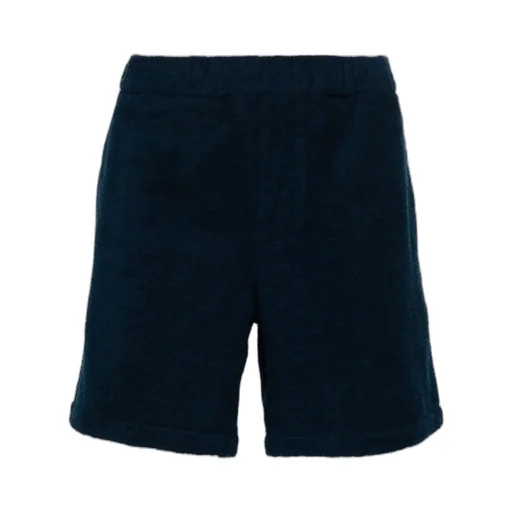Logo Plaque Mid-Rise Shorts