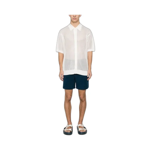 Logo Plaque Mid-Rise Shorts