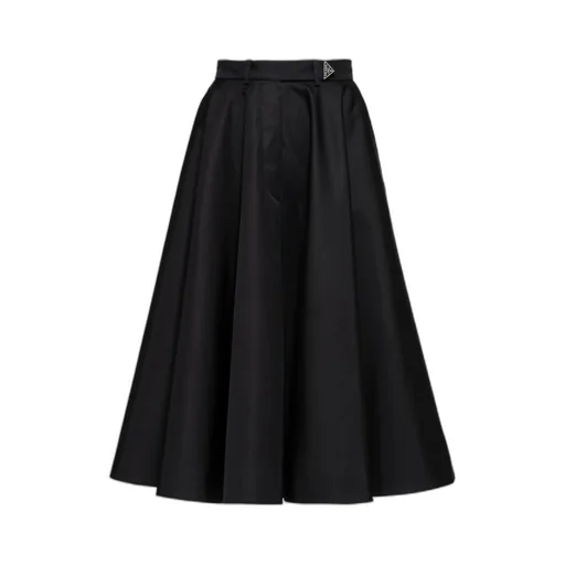 Re-Nylon Pleated Skirt
