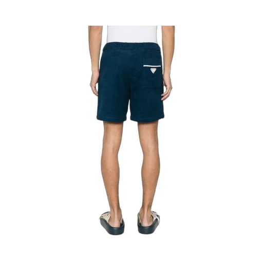 Logo Plaque Mid-Rise Shorts