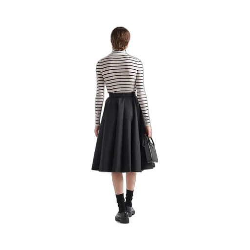 Re-Nylon Pleated Skirt