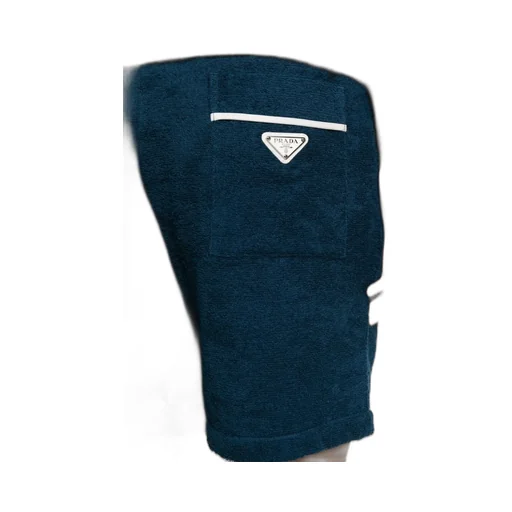 Logo Plaque Mid-Rise Shorts