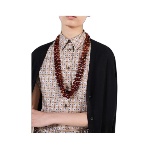 Printed Twill Silk Shirt