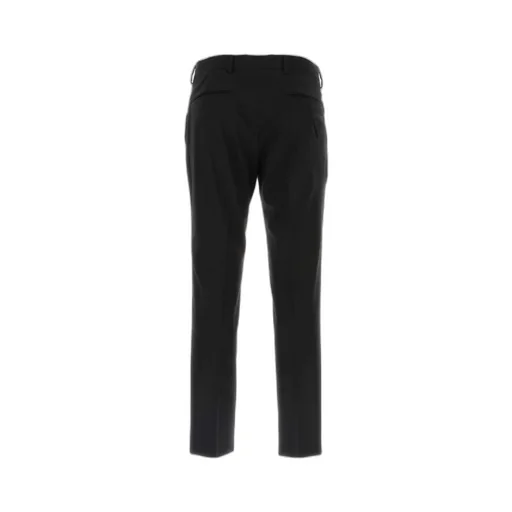 Mid-Rise Cropped-Leg Trousers