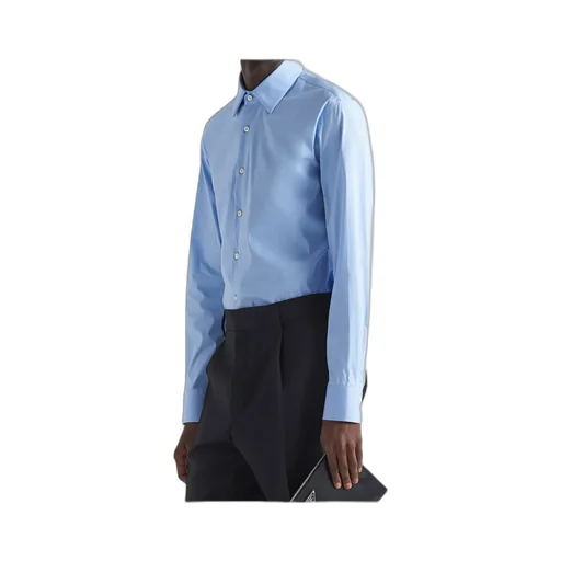 Long Sleeved Curved Hem Shirt