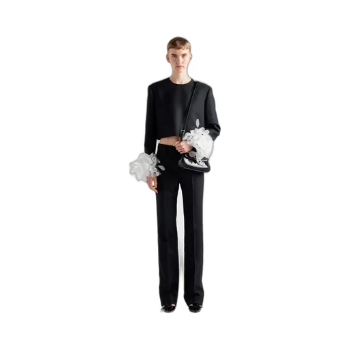 Tailored Straight-Leg Trousers