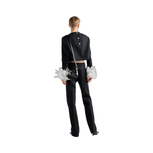 Tailored Straight-Leg Trousers