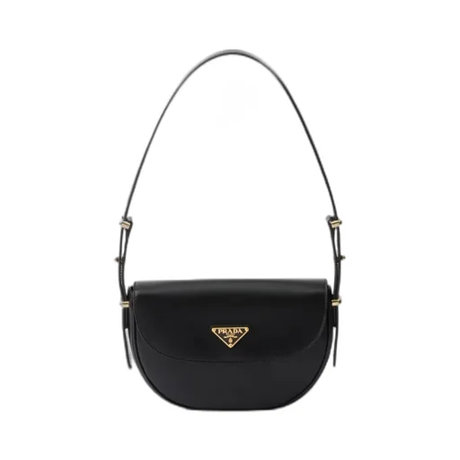 Triangle-Logo Small Shoulder Bag