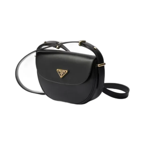 Triangle-Logo Small Shoulder Bag