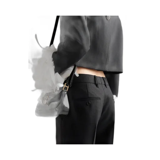 Tailored Straight-Leg Trousers