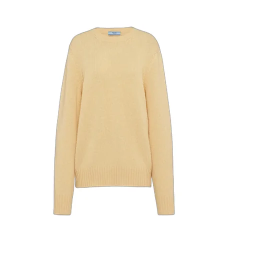 Long-Sleeved Crewneck Knitted Jumper