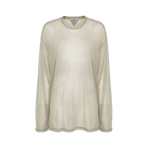Long-Sleeved Crewneck T-Shirt