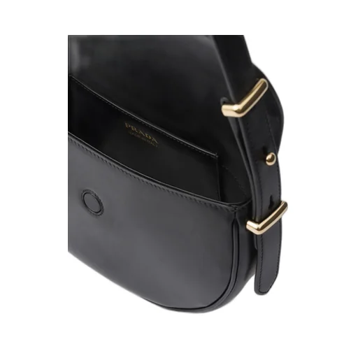 Triangle-Logo Small Shoulder Bag