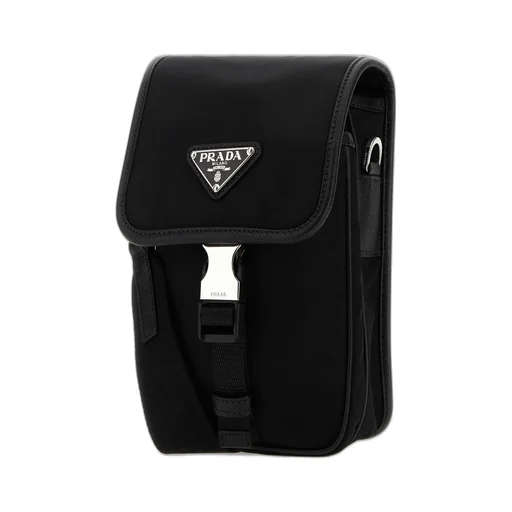 Logo-Plaque Buckle Fastened Crossbody Bag